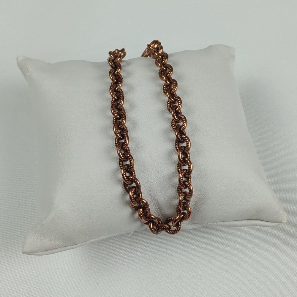 Solid Copper Bracelet.